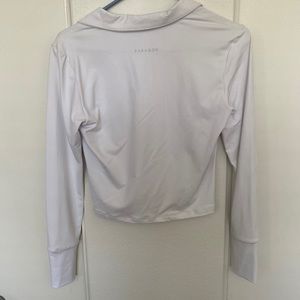 Paragon crop half zip